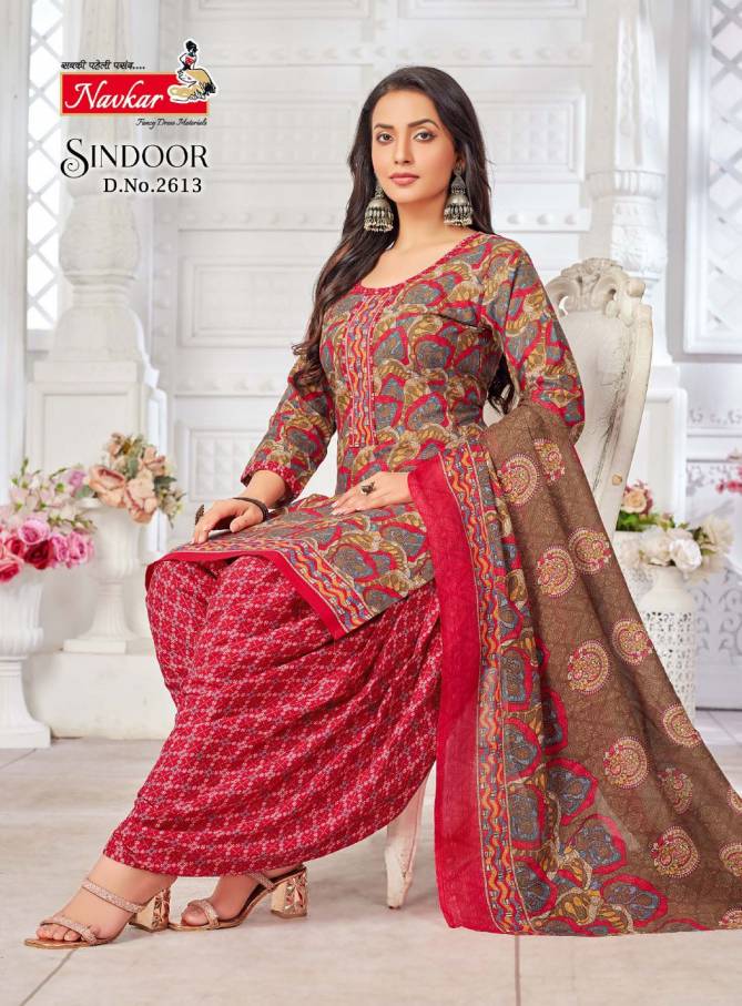 Sindoor Vol 26 By Navkar Cotton Printed Kurti With Bottom Dupatta Wholesale Shop In Surat
